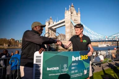 bet365 and Sol Campbell Bring Epic Big Ticket Giveaway to Life in London