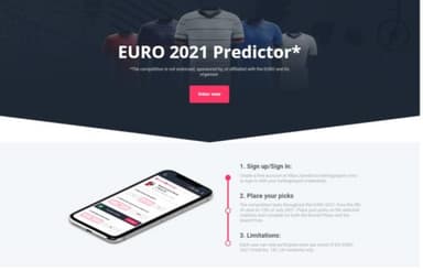 Euro 2021 £2300 Predictor Competition